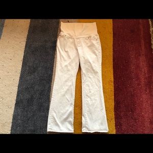 GAP City Fit Boot Cut maternity Jeans Size 12